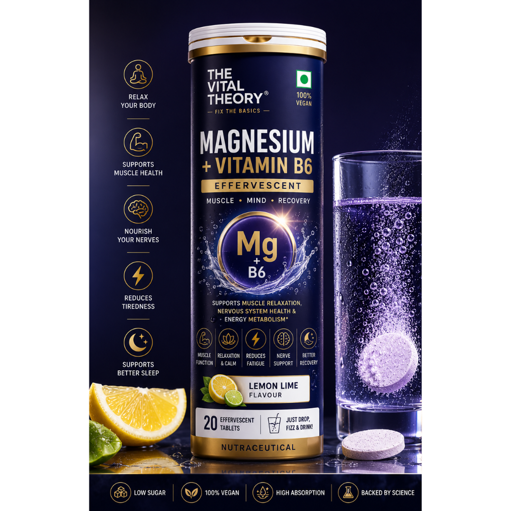 Magnesium + Vitamin B6 Effervescent