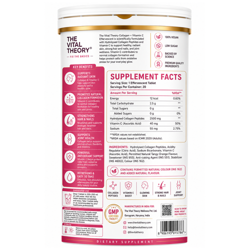 Collagen + Vitamin C Effervescent